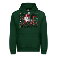 Forest Green for the love of the christmas Urban Hoodie - CowhideDigitalArt