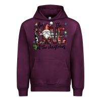 Mauve Wine for the love of the christmas Urban Hoodie - CowhideDigitalArt