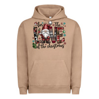 Pigment Burro for the love of the christmas Urban Hoodie - CowhideDigitalArt