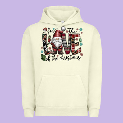 For The Love Of The Christmas Urban Hoodie Designed By Cowhidedigitalart