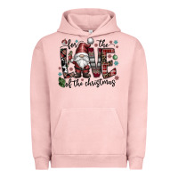 Pigment Salmon for the love of the christmas Urban Hoodie - CowhideDigitalArt