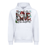 White for the love of the christmas Urban Hoodie - CowhideDigitalArt