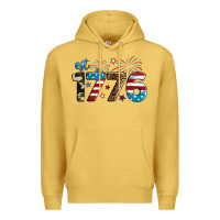 Antique Gold Est. 1776 Premium Hoodie - Neo Western