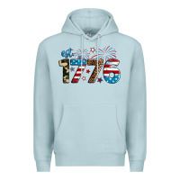 Blue Mist Est. 1776 Premium Hoodie - Neo Western