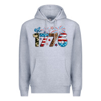 Heather Grey Est. 1776 Premium Hoodie - Neo Western