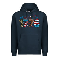 Navy Est. 1776 Premium Hoodie - Neo Western