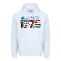 White Est. 1776 Premium Hoodie - Neo Western