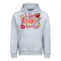 Heather Grey i teach sweet hearts valentine's day teacher Urban Hoodie - FaDigitalArtStudio