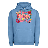 Pigment Pebble Blue i teach sweet hearts valentine's day teacher Urban Hoodie - FaDigitalArtStudio