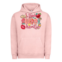 Pigment Salmon i teach sweet hearts valentine's day teacher Urban Hoodie - FaDigitalArtStudio