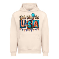 Sandshell God bless the USA 4th of july Urban Hoodie - CowGirlArtShop