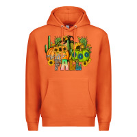 Carrot hello fall Premium Hoodie - CowhideDigitalArt