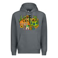 Rock hello fall Premium Hoodie - CowhideDigitalArt