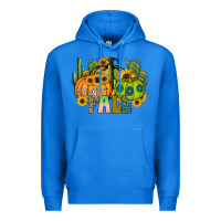 True Royal hello fall Premium Hoodie - CowhideDigitalArt