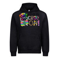 Black getting my cray on Urban Hoodie - CowhideDigitalArt