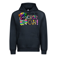 Navy getting my cray on Urban Hoodie - CowhideDigitalArt