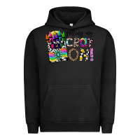 Pigment Black getting my cray on Urban Hoodie - CowhideDigitalArt