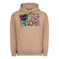 Pigment Burro getting my cray on Urban Hoodie - CowhideDigitalArt