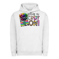 Pigment Lunar Rock getting my cray on Urban Hoodie - CowhideDigitalArt