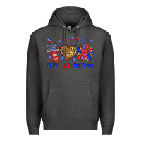 Charcoal Heather faith love freedom Premium Hoodie - Neo Western
