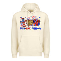 Sandshell faith love freedom Premium Hoodie - Neo Western