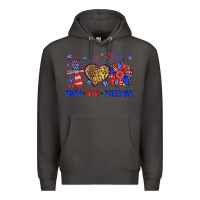 Smoke faith love freedom Premium Hoodie - Neo Western