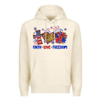 Tofu faith love freedom Premium Hoodie - Neo Western