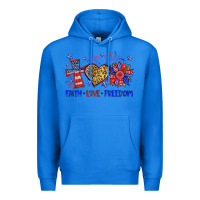 True Royal faith love freedom Premium Hoodie - Neo Western