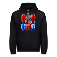 Black God bless the USA  4th of july Urban Hoodie - CowGirlArtShop