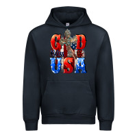 Navy God bless the USA  4th of july Urban Hoodie - CowGirlArtShop