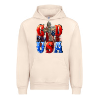 Sandshell God bless the USA  4th of july Urban Hoodie - CowGirlArtShop