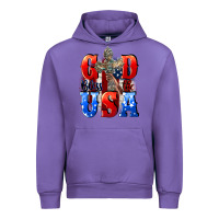 Tulip God bless the USA  4th of july Urban Hoodie - CowGirlArtShop