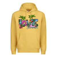 Antique Gold love summer Premium Hoodie - SublimationCraftShop