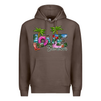Coffee love summer Premium Hoodie - SublimationCraftShop