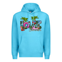 Ocean Blue love summer Premium Hoodie - SublimationCraftShop