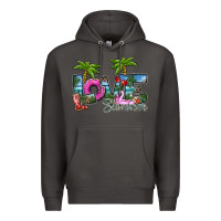 Smoke love summer Premium Hoodie - SublimationCraftShop