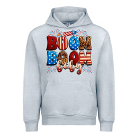 Heather Grey Boom boom baby Urban Hoodie - Neo Western