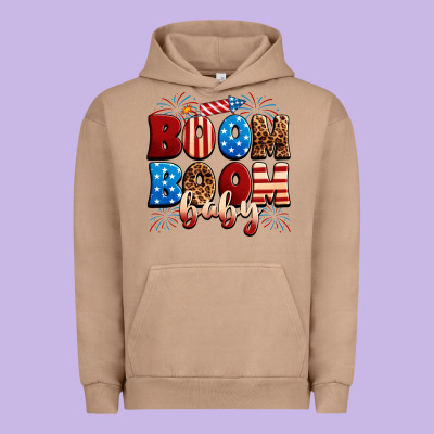 Boom Boom Baby Urban Hoodie Designed By Neo Western