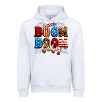 White Boom boom baby Urban Hoodie - Neo Western