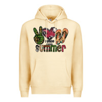 Peace Love Summer Premium Hoodie | Teevron