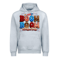 Heather Grey Boom boom mama Urban Hoodie - Neo Western