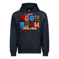 Navy Boom boom mama Urban Hoodie - Neo Western