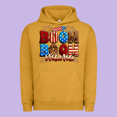 Boom Boom Mama Urban Hoodie Designed By Neo Western