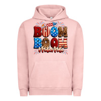 Pigment Salmon Boom boom mama Urban Hoodie - Neo Western