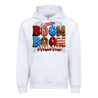 White Boom boom mama Urban Hoodie - Neo Western