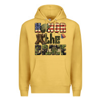 Antique Gold Honor the brave 4th of july Premium Hoodie - CowGirlArtShop