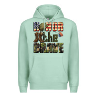 Seafoam Honor the brave 4th of july Premium Hoodie - CowGirlArtShop