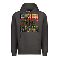 Smoke Honor the brave 4th of july Premium Hoodie - CowGirlArtShop