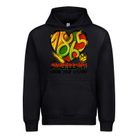 Black juneteenth 1865 graffiti Urban Hoodie - HRA Design Shop