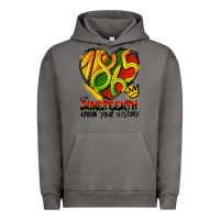 Pigment Tornado juneteenth 1865 graffiti Urban Hoodie - HRA Design Shop